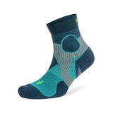 Support Quarter Running Socks, Blue/Legion Blue