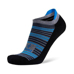Hidden Comfort No-Show Running Socks, Black/Grey Heather