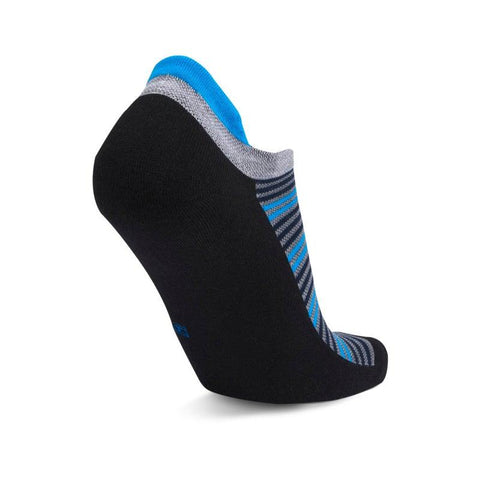 Hidden Comfort No-Show Running Socks, Black/Grey Heather