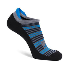 Hidden Comfort No-Show Running Socks, Black/Grey Heather