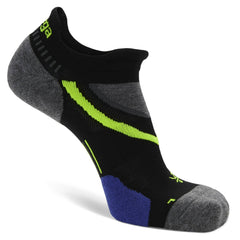 UltraGlide Running Socks, Black/Charcoal