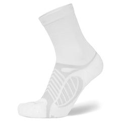 Ultralight Mini Crew Running Socks, White