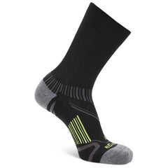 Enduro Crew Running Socks, Black