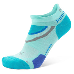 UltraGlide Running Socks, Light Aqua/Lake Blue