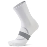 Hidden Dry Mini Crew Running Socks, White