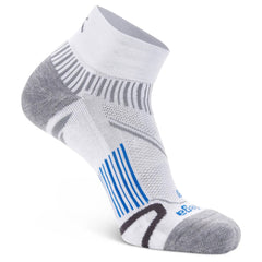 Enduro Quarter Running Socks, White