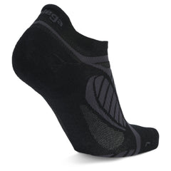 Ultralight No-Show Running Socks, Black