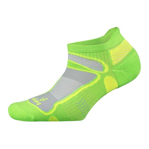 Ultralight No-Show Running Socks, Neon Green