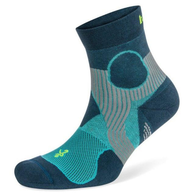 Support Quarter Running Socks, Blue/Legion Blue Main image