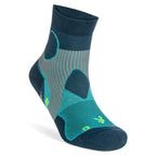 Support Quarter Running Socks, Blue/Legion Blue
