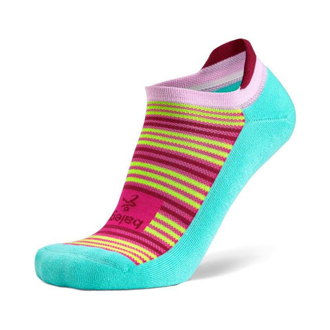 Hidden Comfort No-Show Running Socks, Neon Aqua