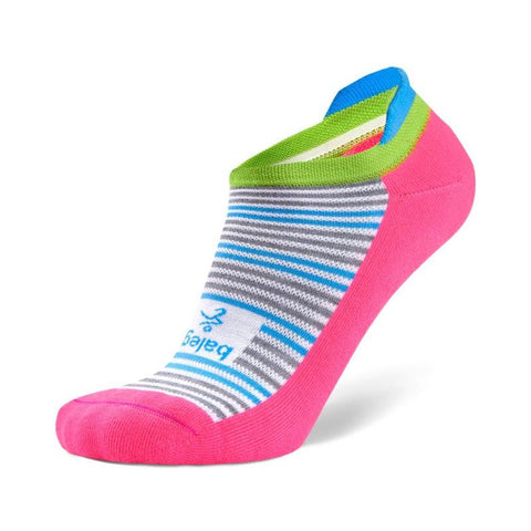 Hidden Comfort No-Show Running Socks, Bright Pink