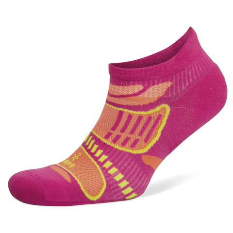 Ultralight No-Show Running Socks, Electric Pink