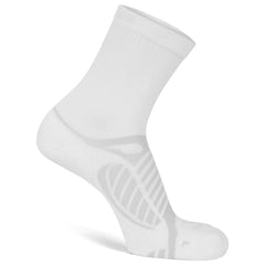 Ultralight Crew Running Socks, White