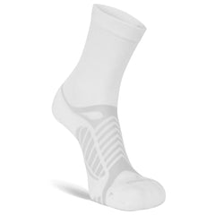 Ultralight Crew Running Socks, White