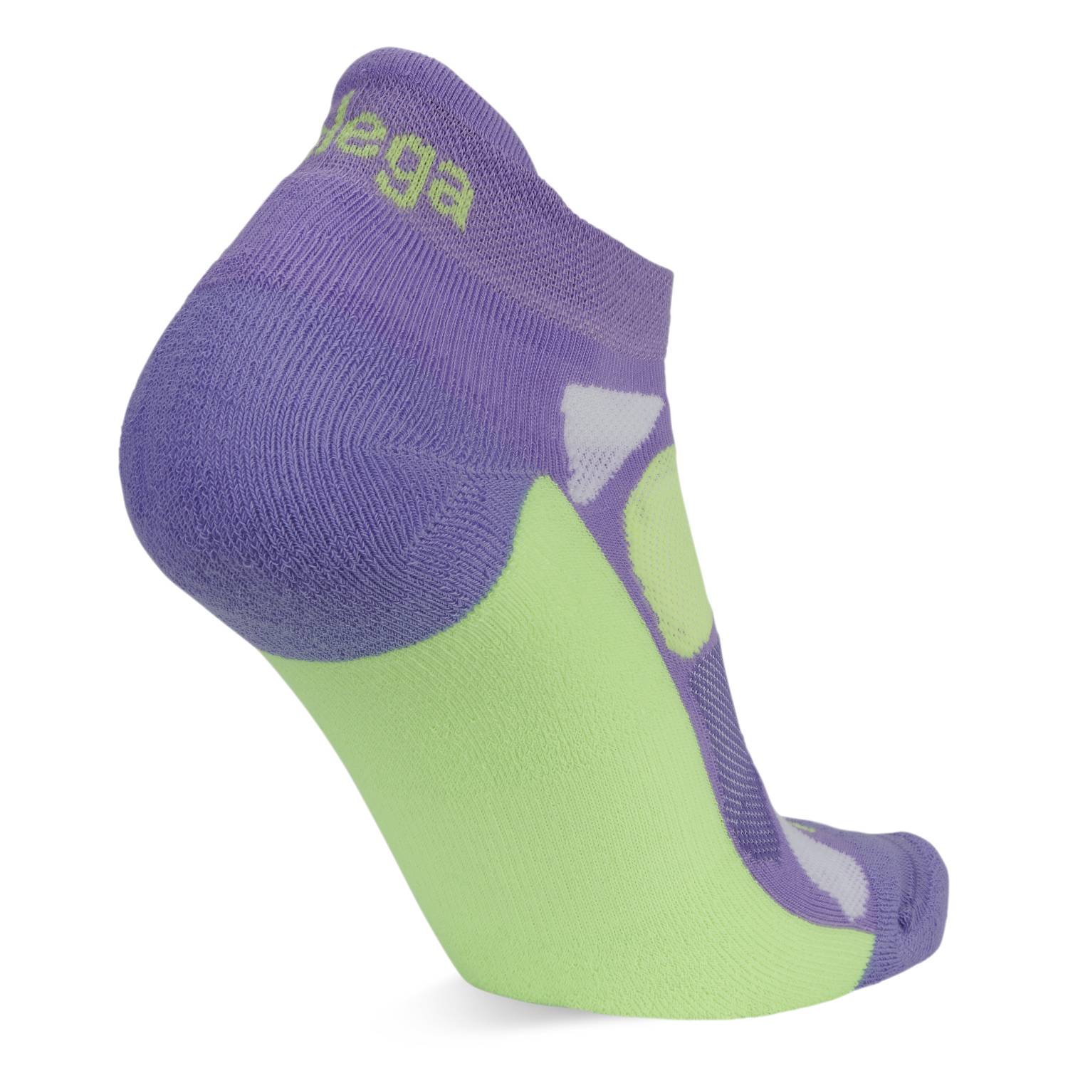 Enduro No-Show Running Socks, Violet Dream