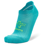 Hidden Comfort No-Show Running Socks, Neon Aqua