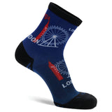 London Marathon (2025) Ultralight Mini Crew Running Socks, Blue
