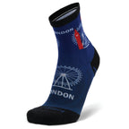 London Marathon (2025) Ultralight Mini Crew Running Socks, Blue