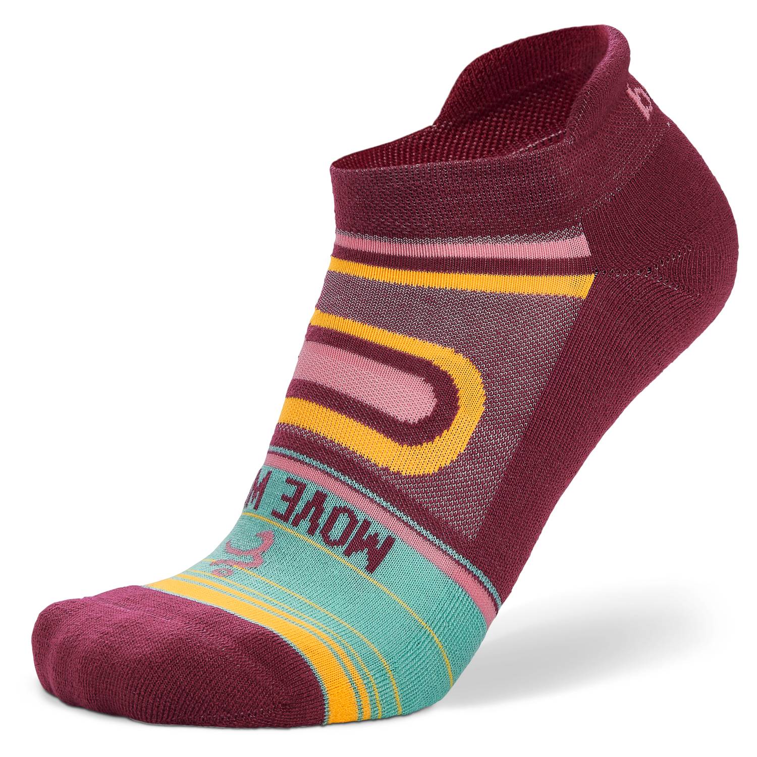 Grit & Grace "Move With Purpose" No-Show Running Socks