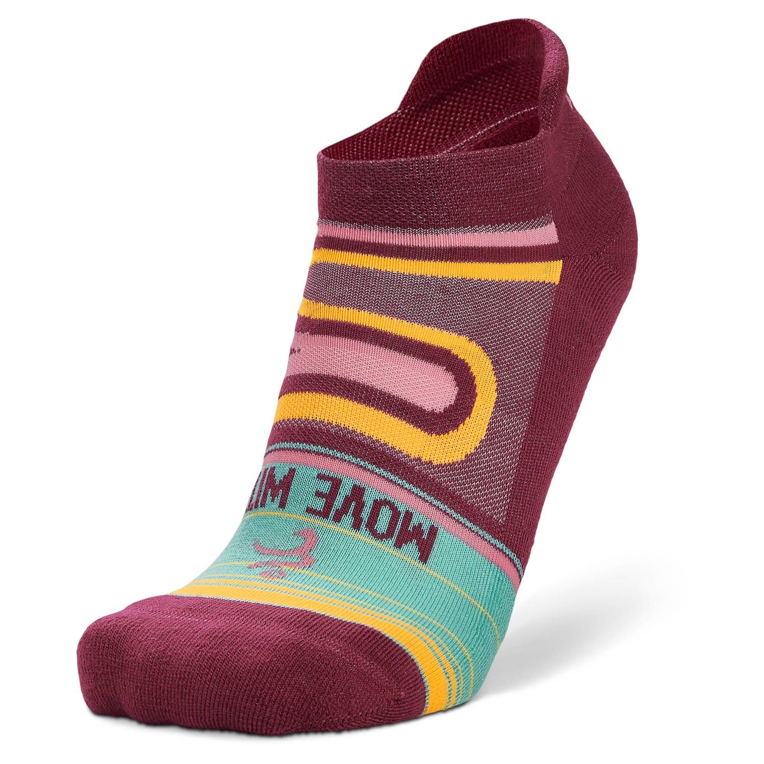 Grit & Grace "Move With Purpose" No-Show Running Socks