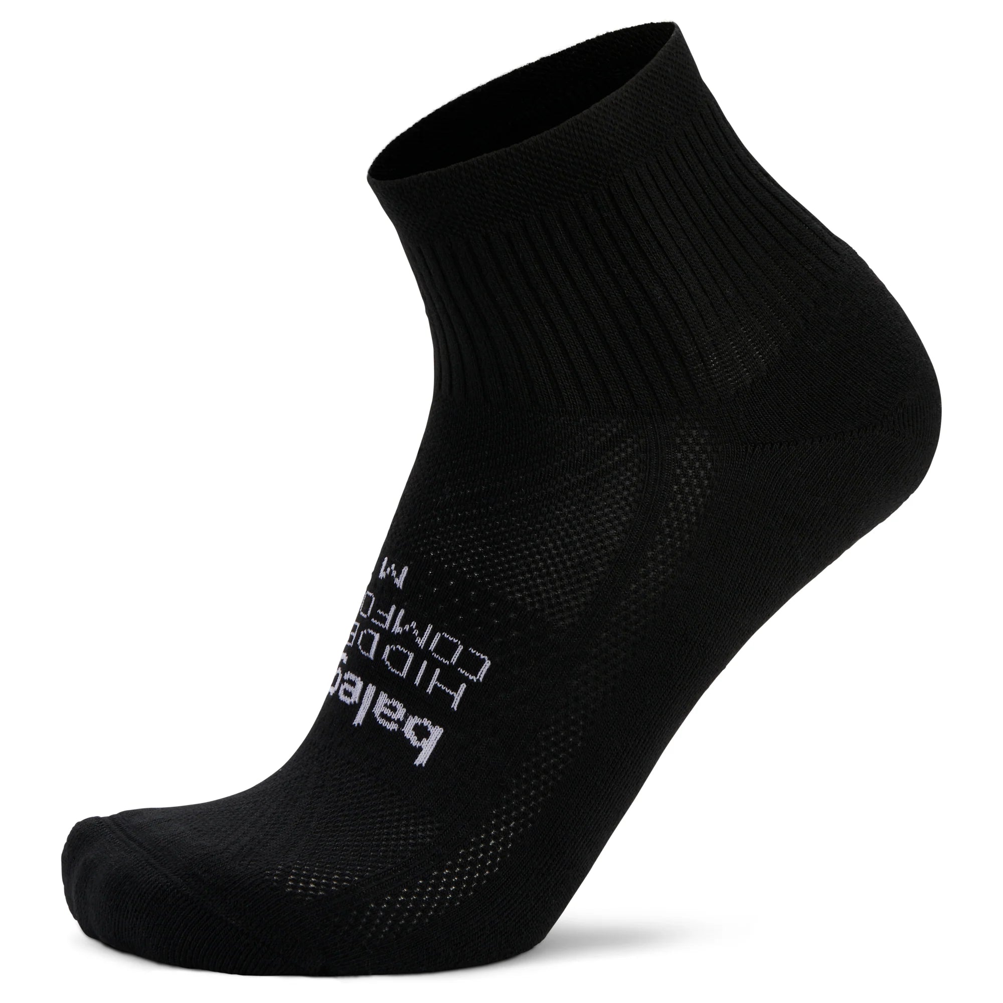 Hidden Comfort Quarter Running Socks, Black Main image