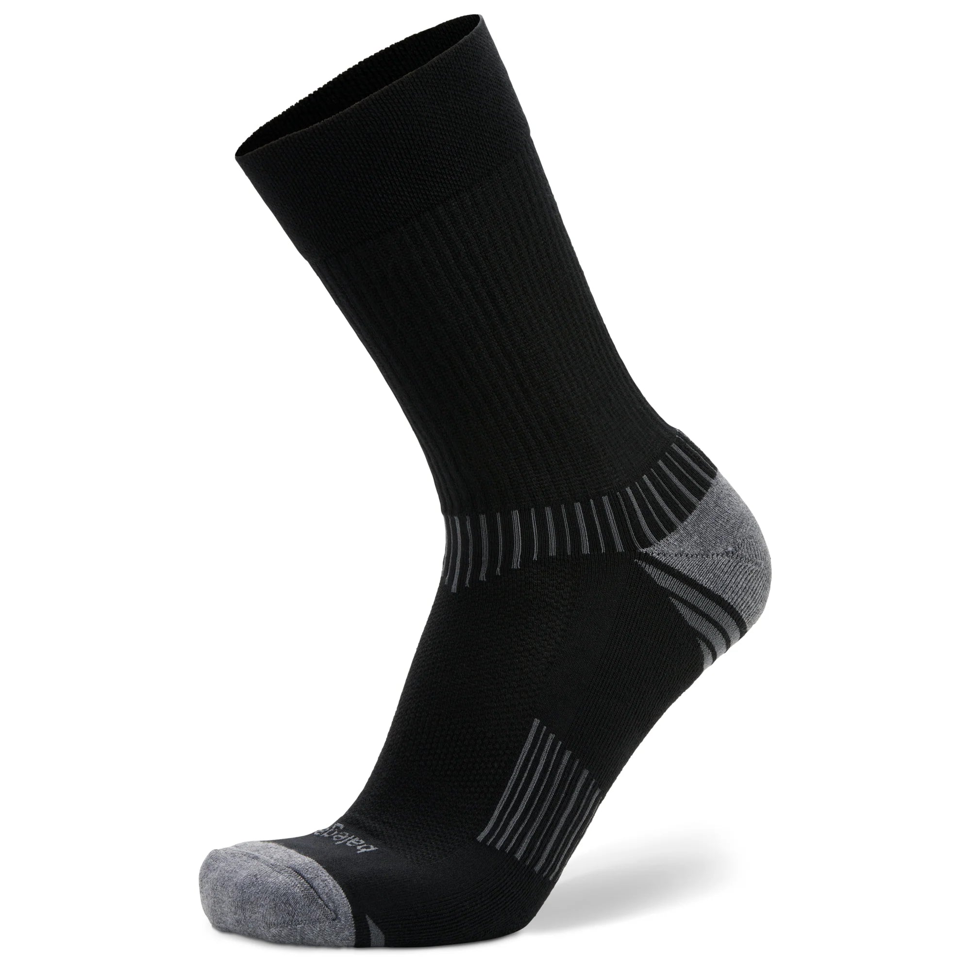 Enduro Re-Engineered Crew Running Socks, Black Main image