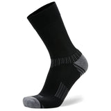 Enduro Re-Engineered Crew Running Socks, Black