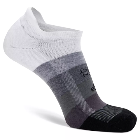 Hidden Comfort No-Show Running Socks, Gradient White/Asphalt