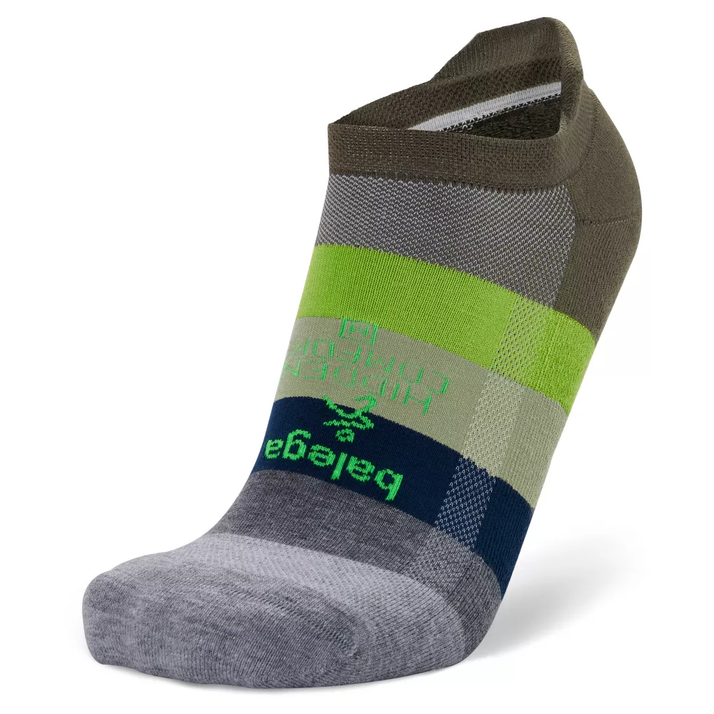 Hidden Comfort No-Show Running Socks, Gradient Track and Field