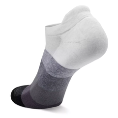 Hidden Comfort No-Show Running Socks, Gradient White/Asphalt