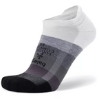 Hidden Comfort No-Show Running Socks, Gradient White/Asphalt
