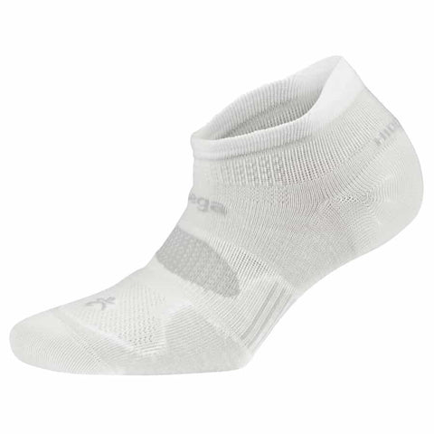 Hidden Dry No-Show Running Socks, White