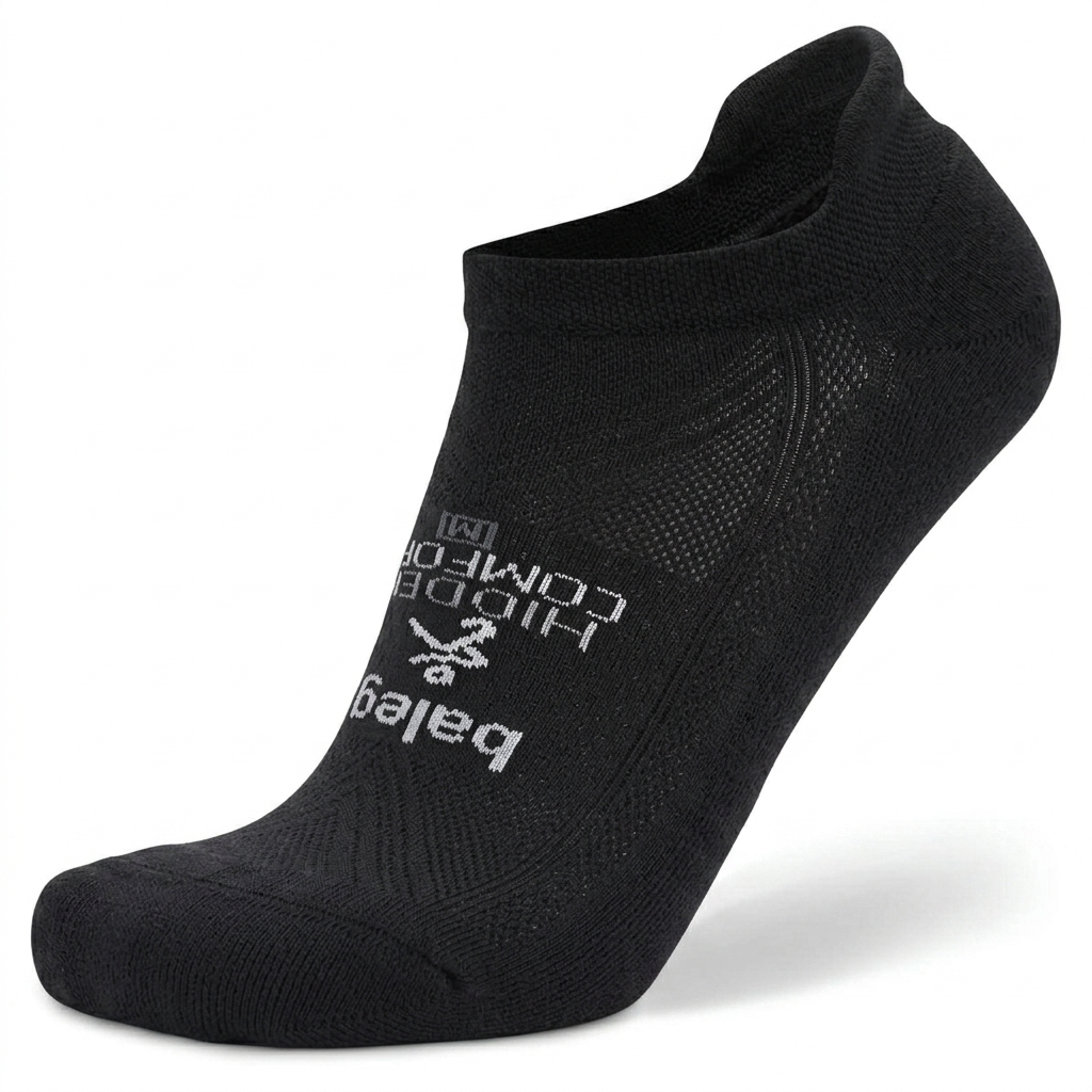 Hidden Comfort No-Show Running Socks, Black Main image