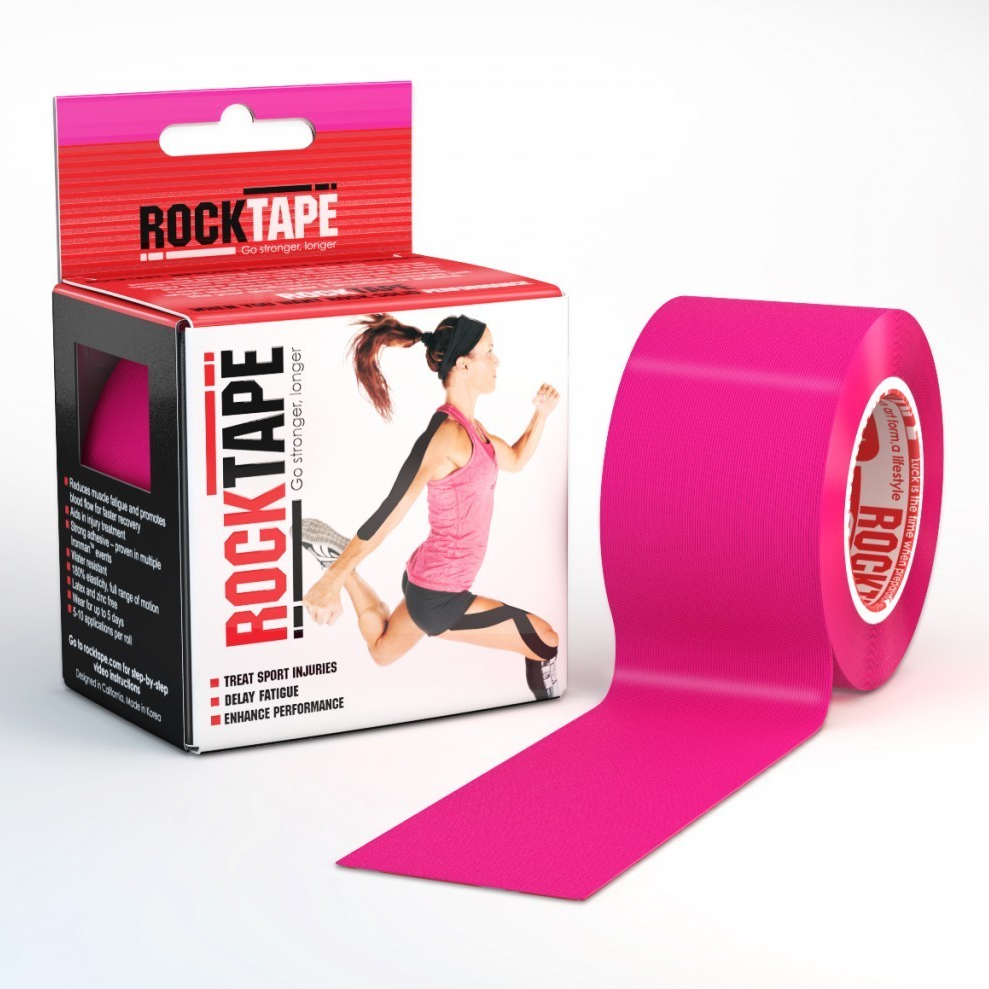 RockTape Hot Pink 5cm width – 5m length Kinesiology Tape Main image