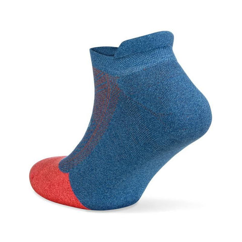 Hidden Comfort No-Show Running Socks, Cherry/Denim