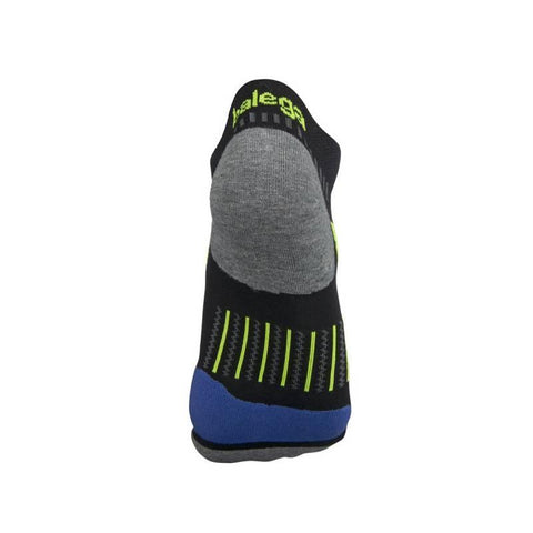 UltraGlide Running Socks, Black/Charcoal