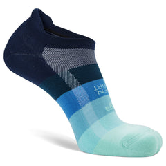 Hidden Comfort No-Show Running Socks, Legion Blue/Light Aqua