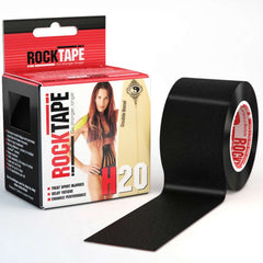 RockTape H2O Black 5cm width – 5m length Kinesiology Tape