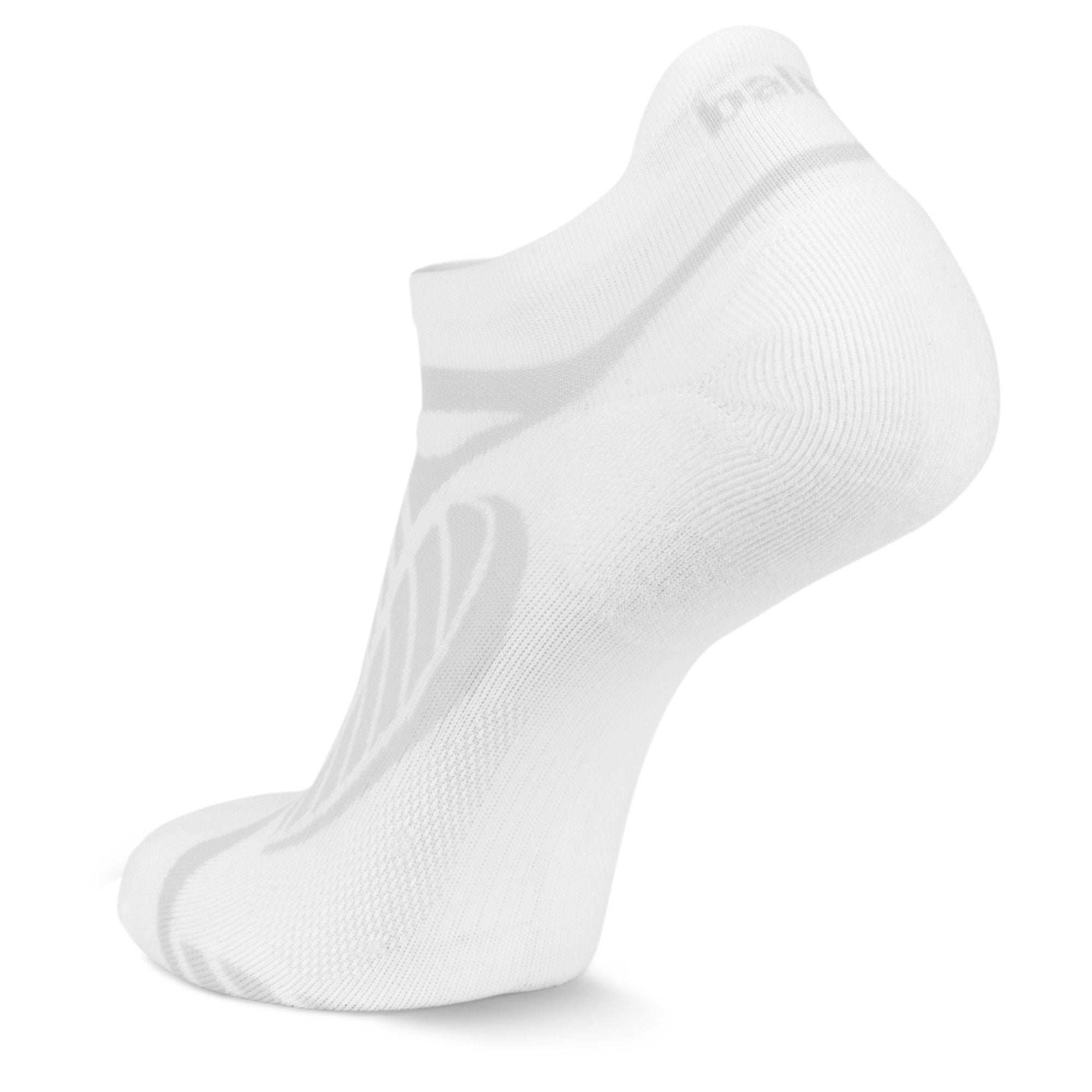 Ultralight No-Show Running Socks, White