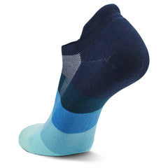 Hidden Comfort No-Show Running Socks, Legion Blue/Light Aqua