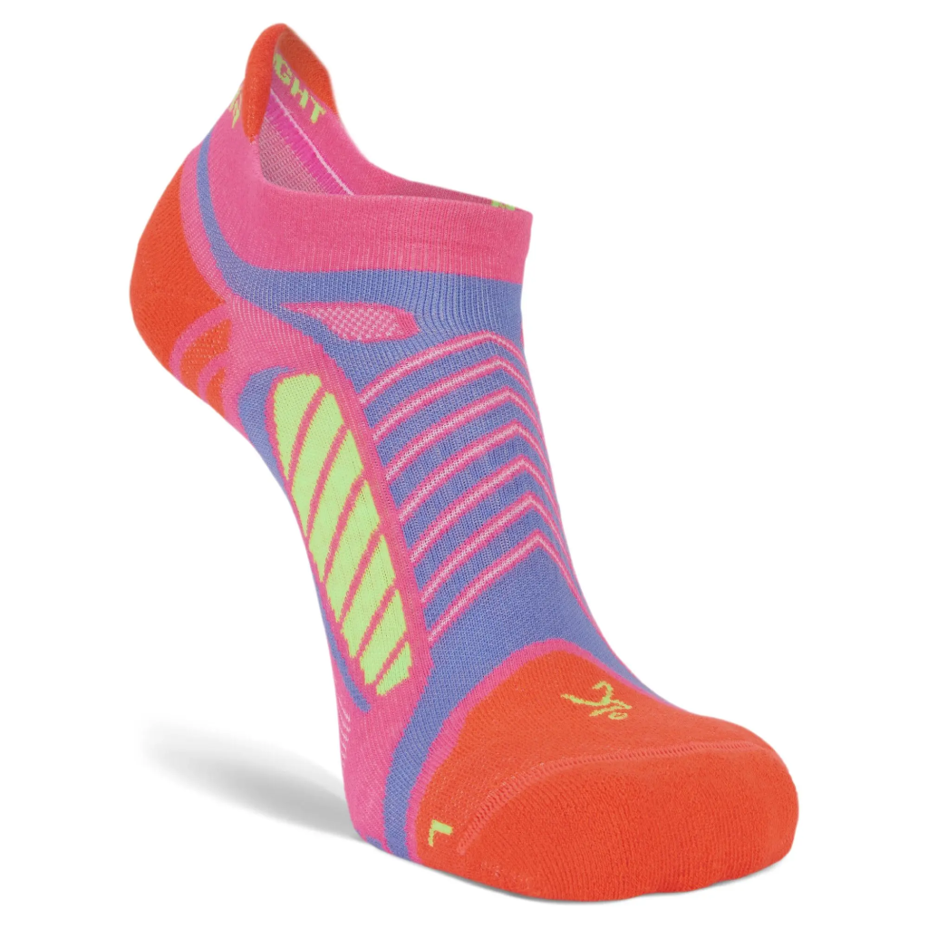 Ultralight No-Show Running Socks, Watermelon