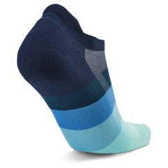 Hidden Comfort No-Show Running Socks, Legion Blue/Light Aqua