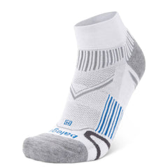 Enduro Quarter Running Socks, White