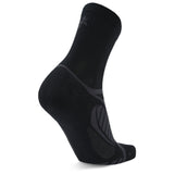 Ultralight Mini Crew Running Socks, Black/Grey