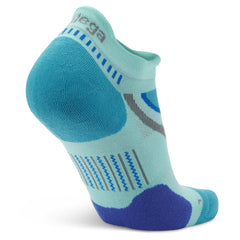 UltraGlide Running Socks, Light Aqua/Lake Blue