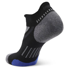 UltraGlide Running Socks, Black/Grey