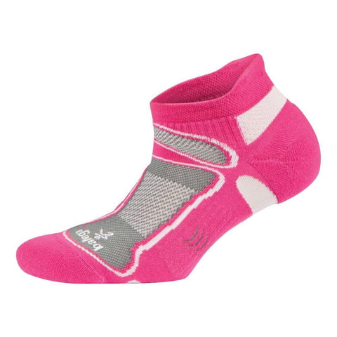 Ultralight Limited Edition No-Show Running Socks, Pink/White