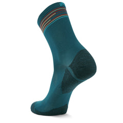 Blister Resist Light Mini Crew Running Socks, Teal