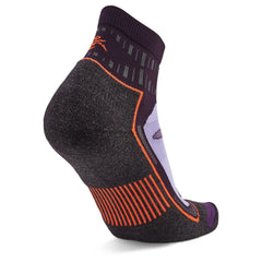 Blister Resist Quarter Running Socks, Plum